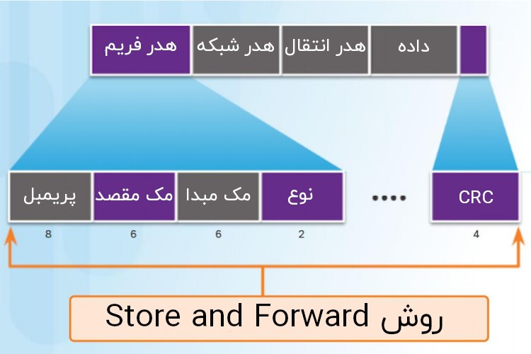 روش Store and Forward