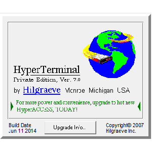 دانلود نرم افزار HyperTerminal