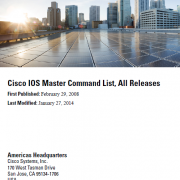 کتاب Cisco IOS Master Command List All Releases